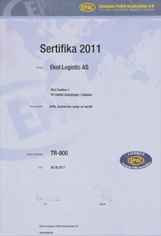 EPAL Sertifikası