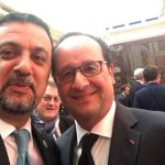 Ahmet Musul ve Fransa Cumhurbaskani Hollande