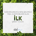 Ekol Becomes The First Company to Receive a Green Logistics Certificate For Its Sustainable Business Practices in Turkey